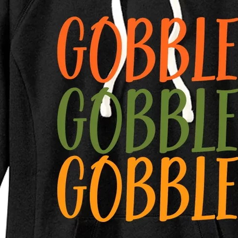 Gobble Gobble Gobble Women's Fleece Hoodie