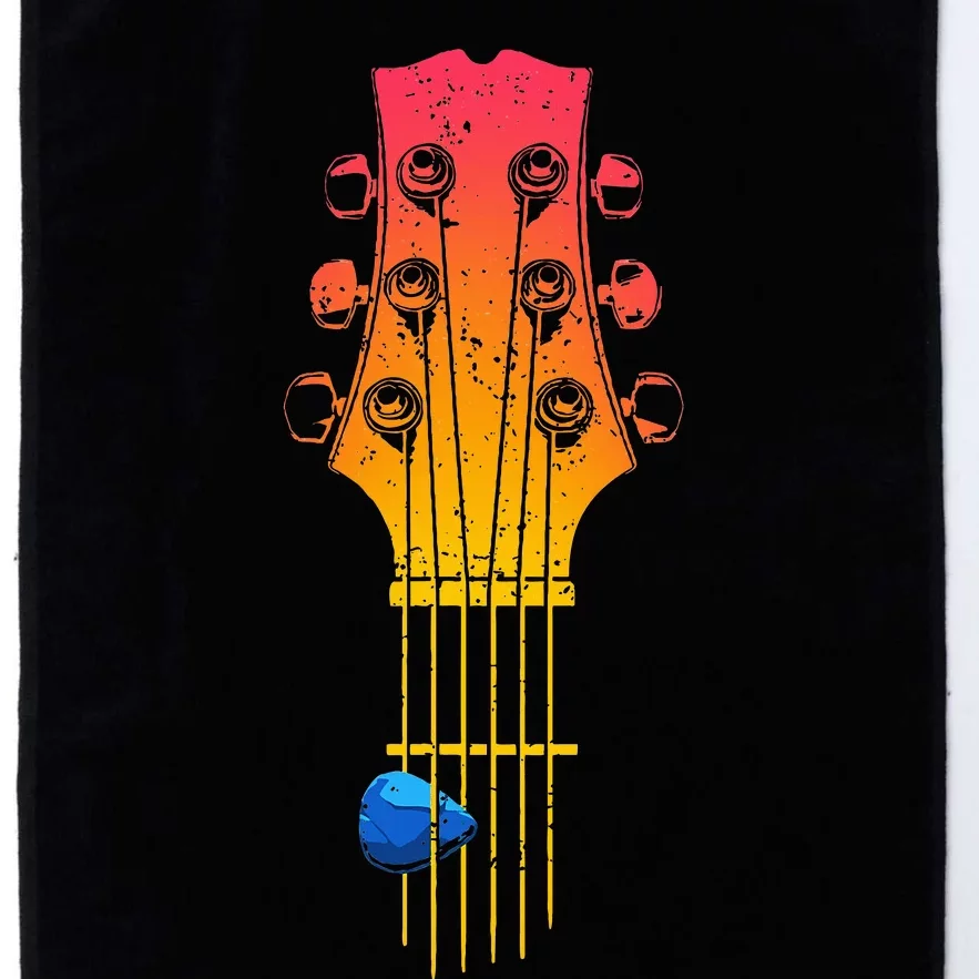 Guitar Guitarist Platinum Collection Golf Towel