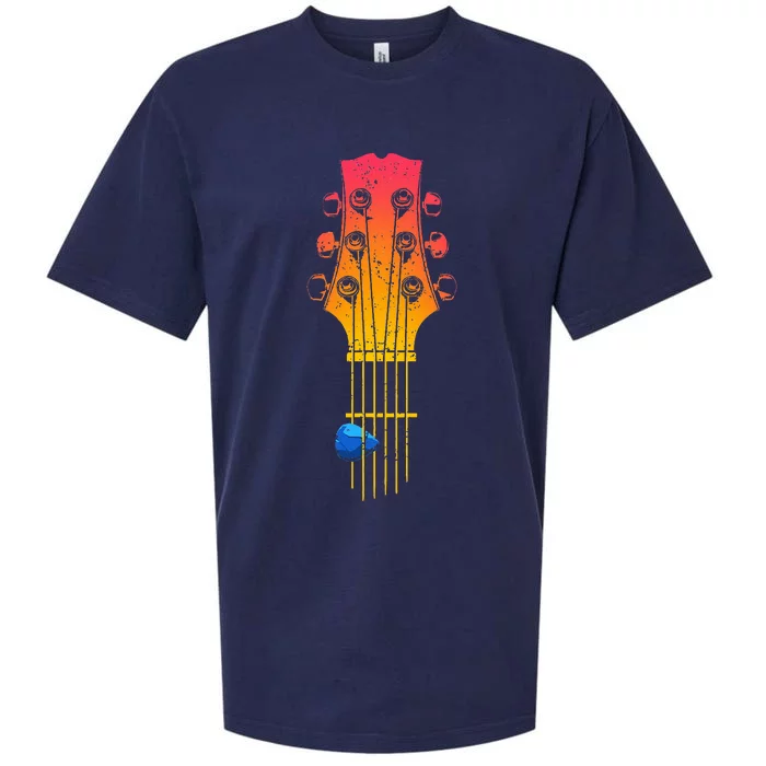 Guitar Guitarist Sueded Cloud Jersey T-Shirt