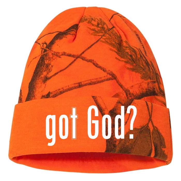 Got God Kati - 12in Camo Beanie