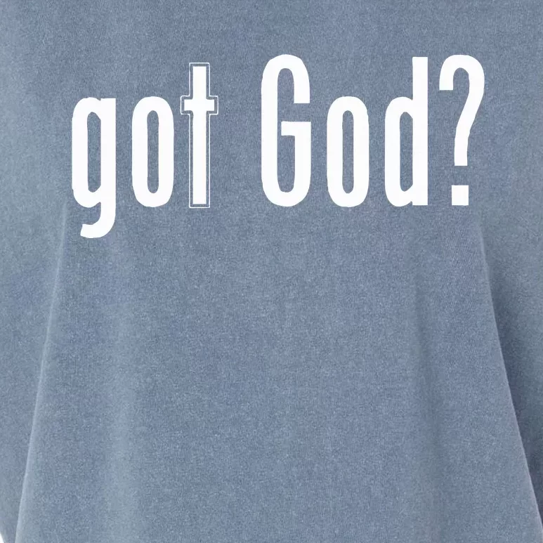 Got God Garment-Dyed Women's Muscle Tee