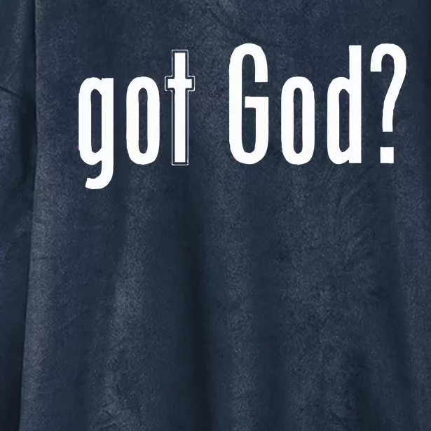 Got God Hooded Wearable Blanket