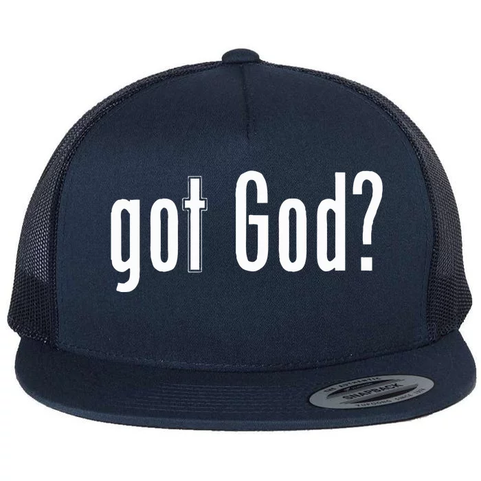 Got God Flat Bill Trucker Hat