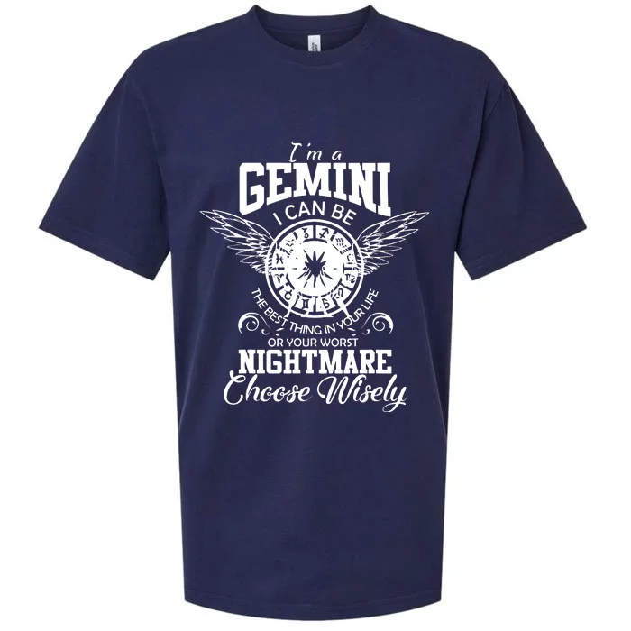 Gemini Gift Sueded Cloud Jersey T-Shirt