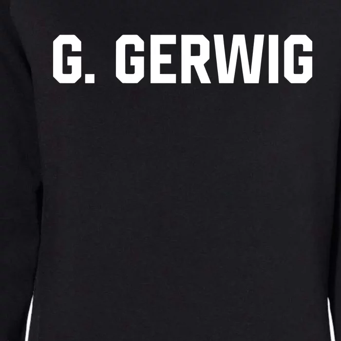 G Gerwig Womens California Wash Sweatshirt