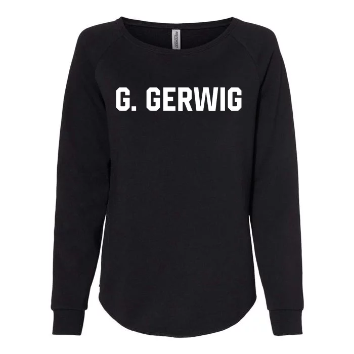 G Gerwig Womens California Wash Sweatshirt