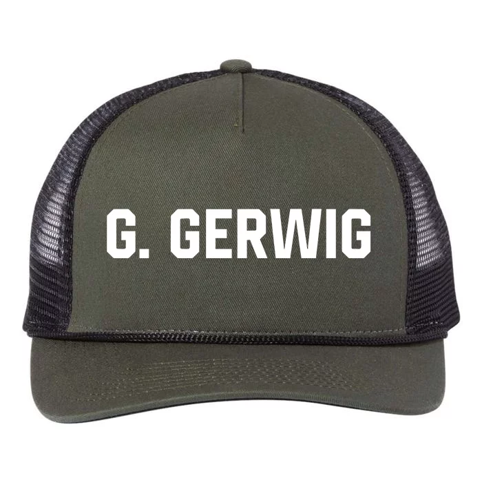 G Gerwig Retro Rope Trucker Hat Cap