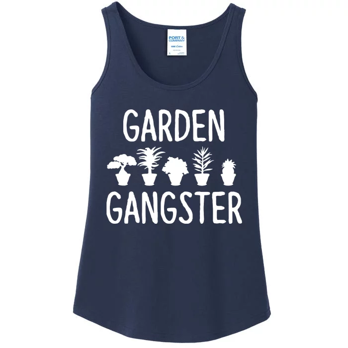 Garden Gangster Gardening Shirts For Gardeners Ladies Essential Tank