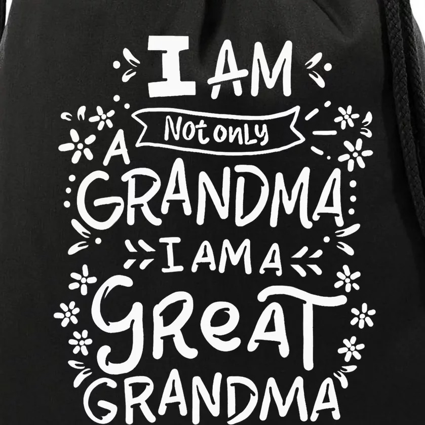 Great Grandma Grandmother Mother's Day Funny Drawstring Bag