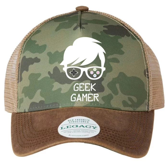 Geek Gamer Gaming Gift For Him Legacy Tie Dye Trucker Hat