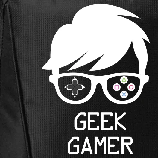 Geek Gamer Gaming Gift For Him City Backpack