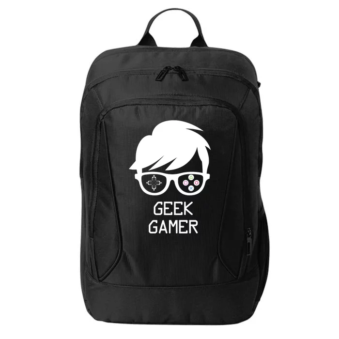 Geek Gamer Gaming Gift For Him City Backpack