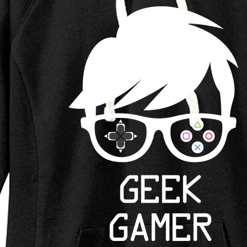 Geek Gamer Gaming Gift For Him Women's Fleece Hoodie