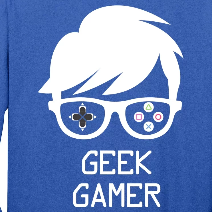 Geek Gamer Gaming Gift For Him Long Sleeve Shirt