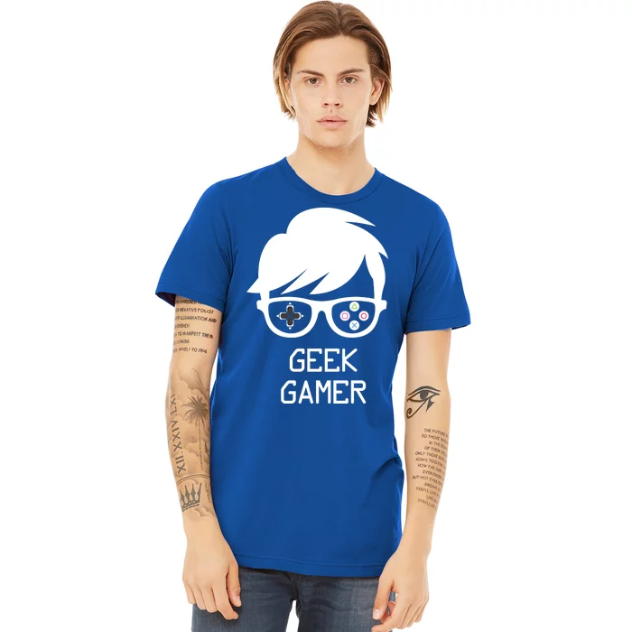 Geek Gamer Gaming Gift For Him Premium T-Shirt