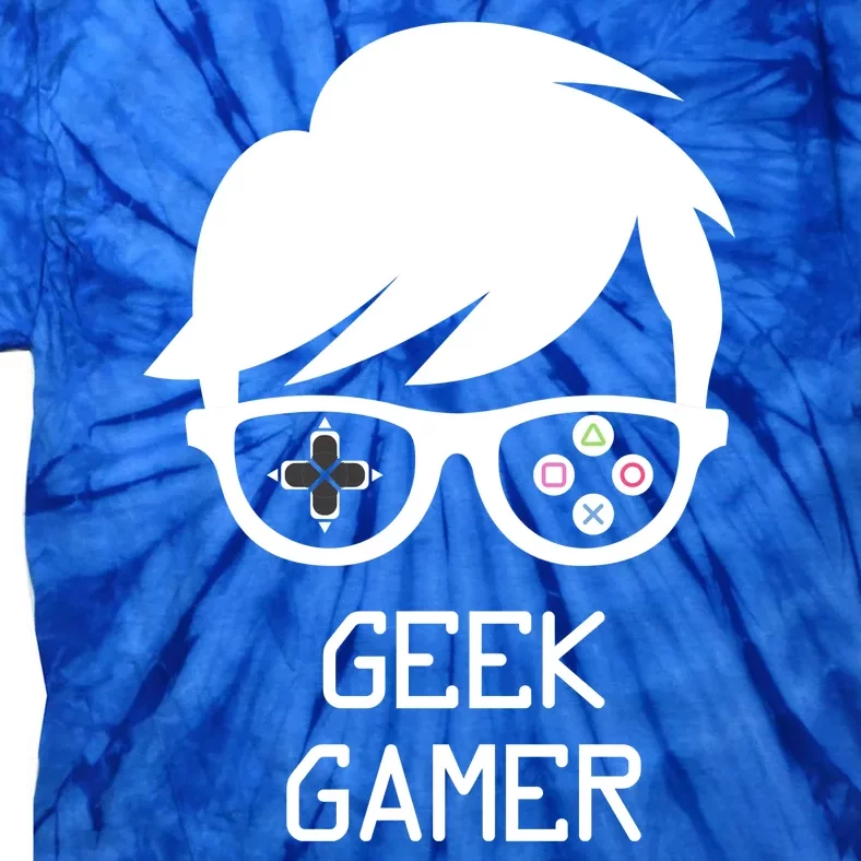 Geek Gamer Gaming Gift For Him Tie-Dye T-Shirt