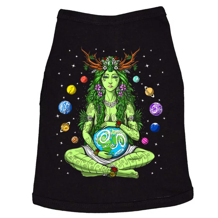 Gaia Greek Goddess Pagan Mother Earth Hippie Nature Witchy Doggie Tank