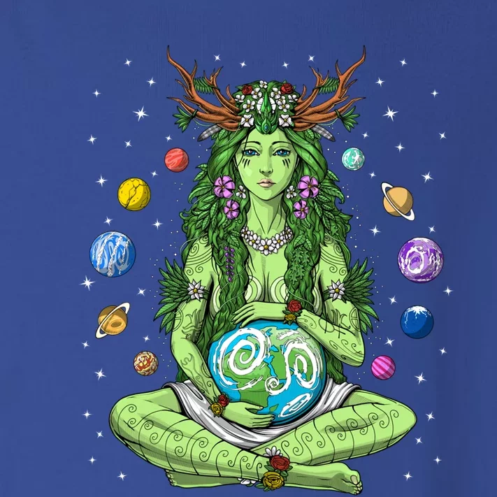 Gaia Greek Goddess Pagan Mother Earth Hippie Nature Witchy Gift Toddler Long Sleeve Shirt