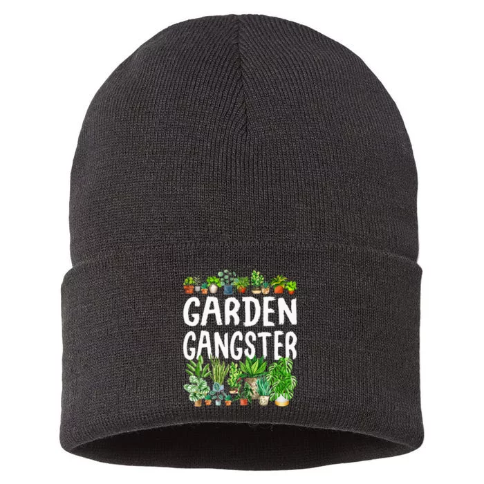 Garden Gangster Gardener Gift Idea Sustainable Knit Beanie