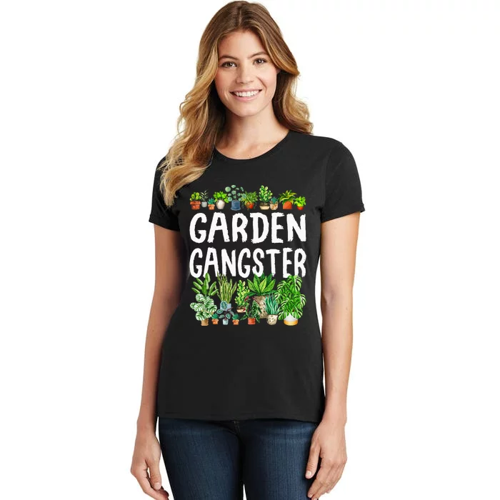 Garden Gangster Gardener Gift Idea Women's T-Shirt