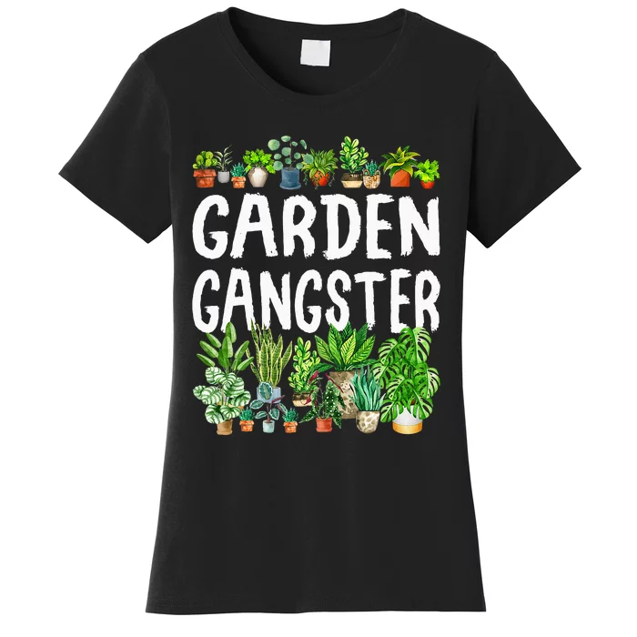 Garden Gangster Gardener Gift Idea Women's T-Shirt