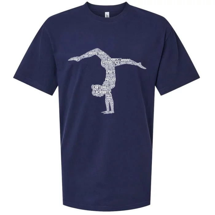 Gymnastics Gymnast Gift Sueded Cloud Jersey T-Shirt