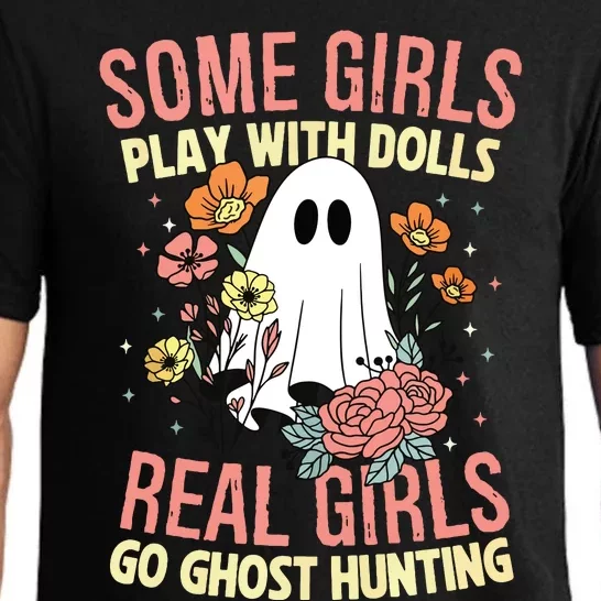 Girl Go Ghost Hunting Paranormal Adventure Ghost Researcher Pajama Set