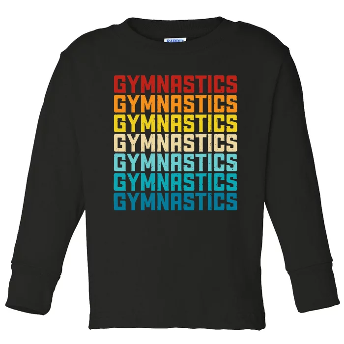 Gymnastics Gymnastics Toddler Long Sleeve Shirt