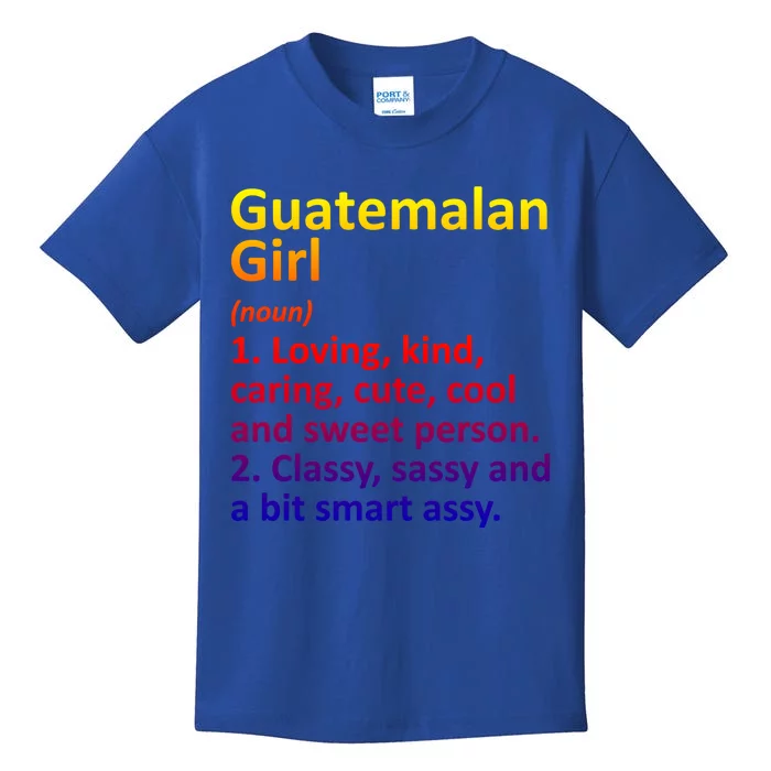 Guatemalan Guatemala Gift Funny Country Roots Descent Funny Gift Kids T-Shirt