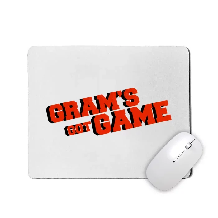 Grams Got Game Gift For Gamer Player Mousepad