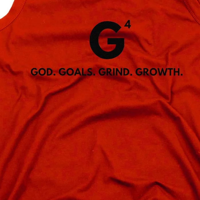 G4 God. Goals. Grind. Growth. Tank Top