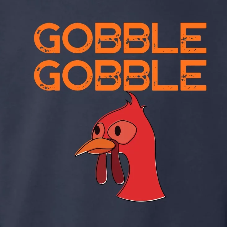 Gobble Gobble Gobble Thanksgiving Turkey Toddler Hoodie