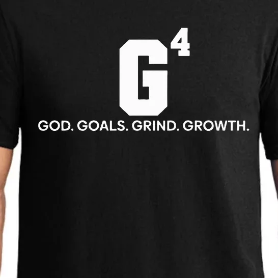 G4 God Goals Grind Growth Funny Christian Pajama Set