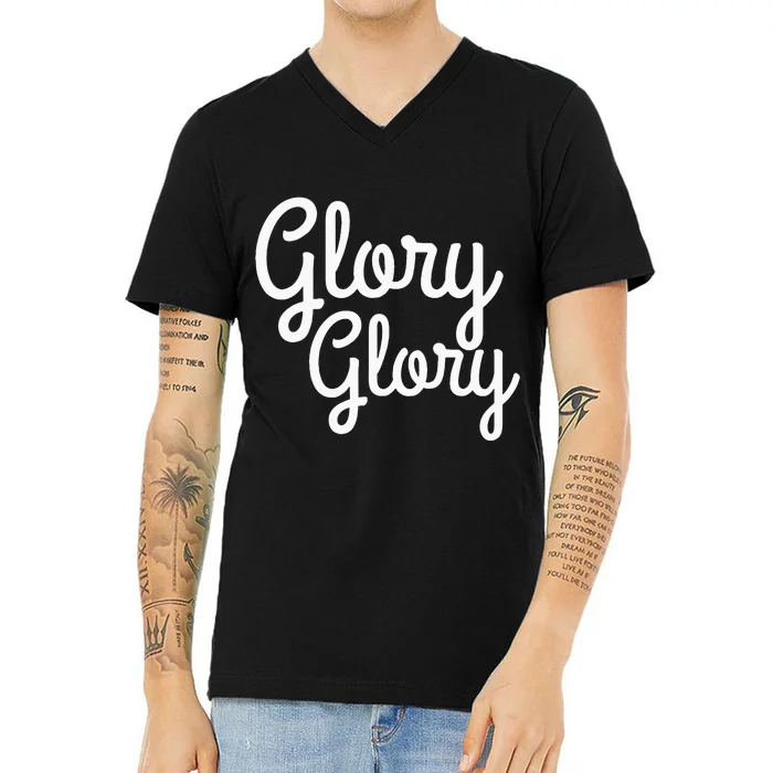 Glory Glory Georgia V-Neck T-Shirt