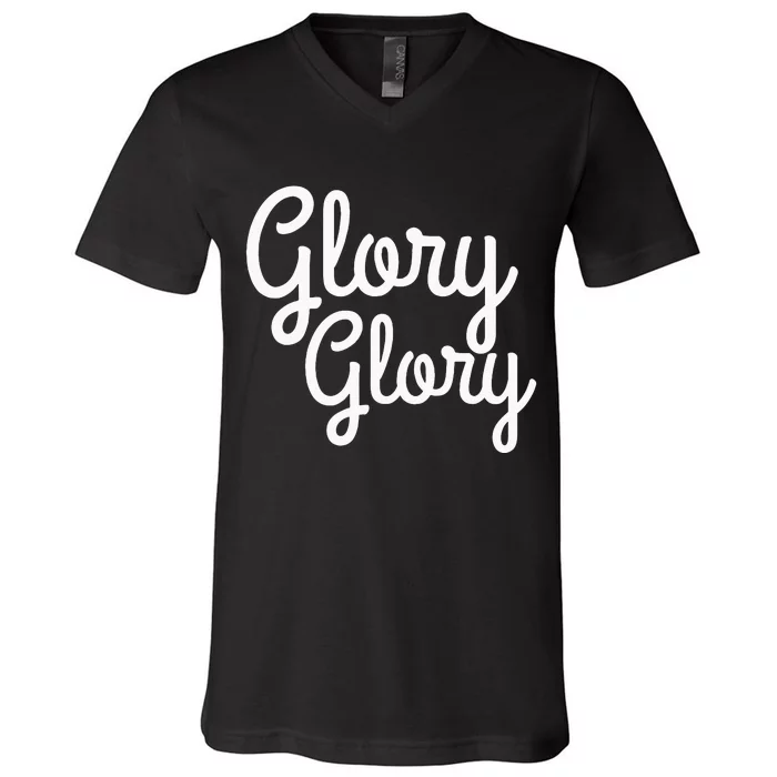 Glory Glory Georgia V-Neck T-Shirt