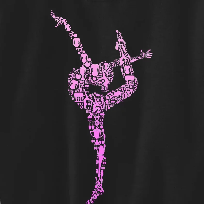 Gymnastics Gymnast Kids Sweatshirt