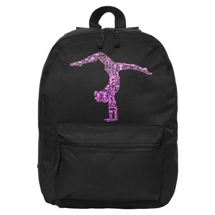 Gymnastics Gymnast 16 in Basic Backpack