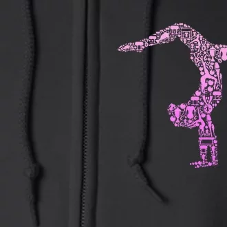 Gymnastics Gymnast Full Zip Hoodie