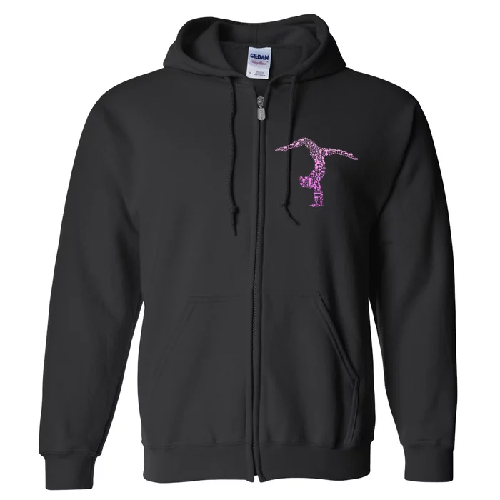 Gymnastics Gymnast Full Zip Hoodie