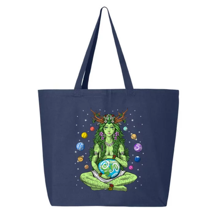 Gaia Greek Goddess Pagan Mother Earth Hippie Nature Witchy Cool Gift 25L Jumbo Tote