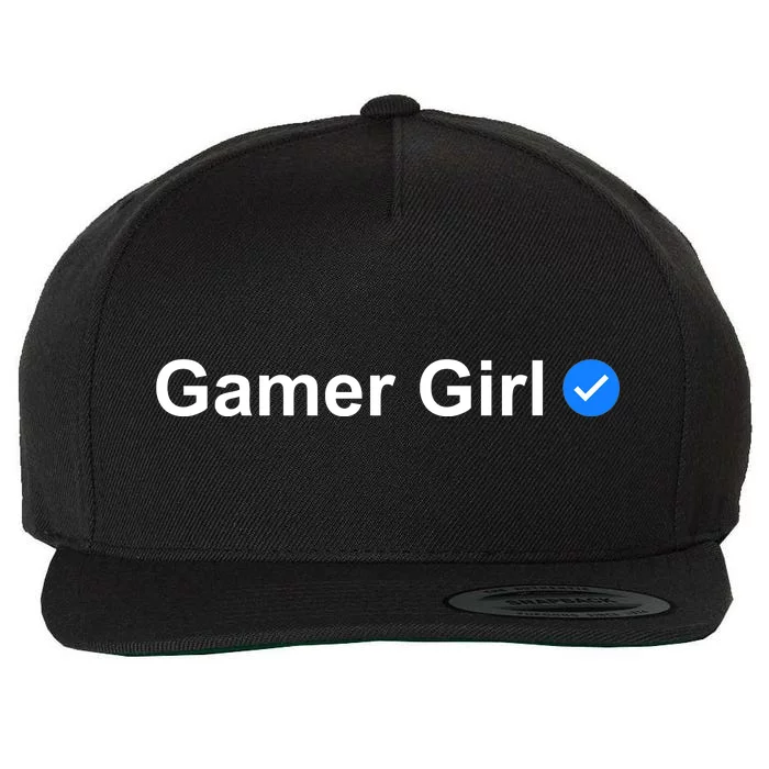 Gamer Girl Wool Snapback Cap