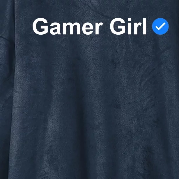 Gamer Girl Hooded Wearable Blanket