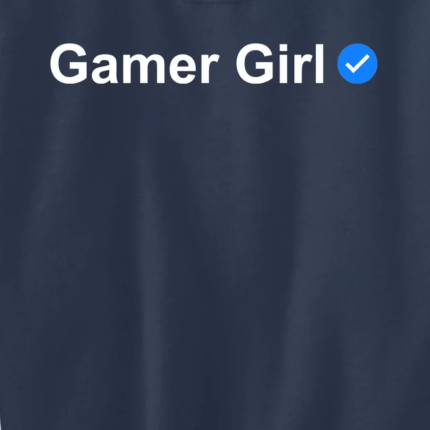 Gamer Girl Kids Sweatshirt