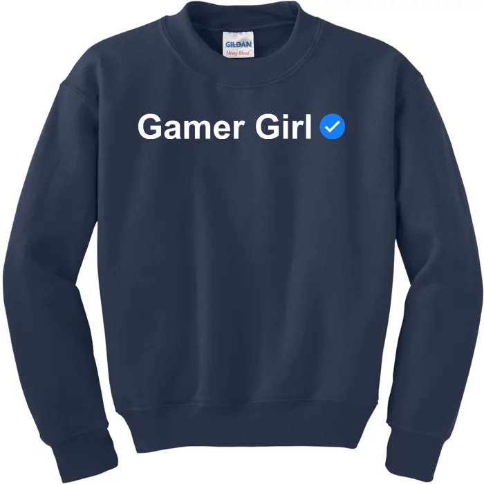 Gamer Girl Kids Sweatshirt