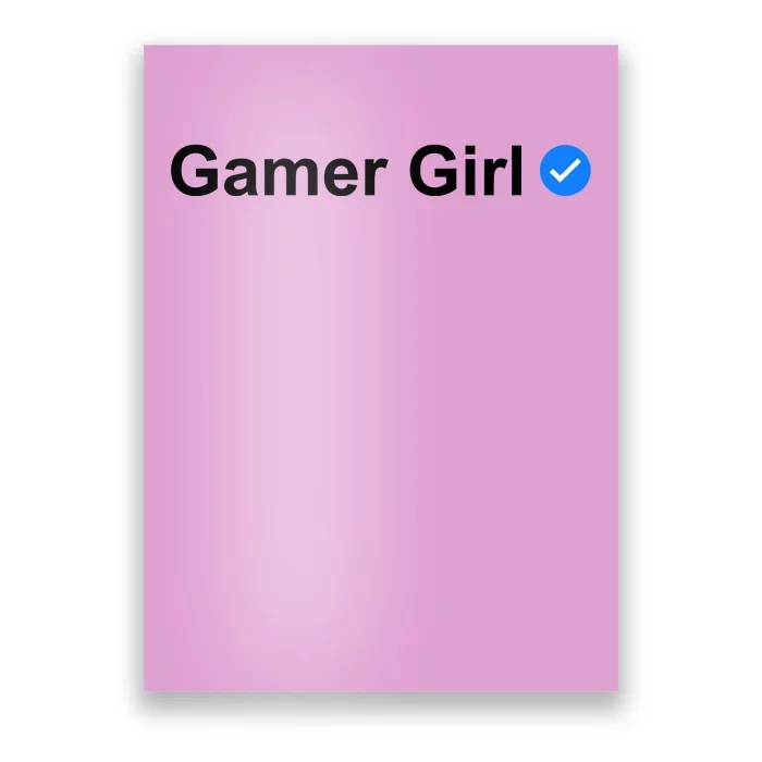 Gamer Girl Poster