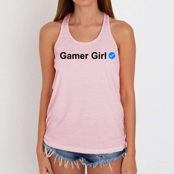 Gamer Girl Women's Knotted Racerback Tank