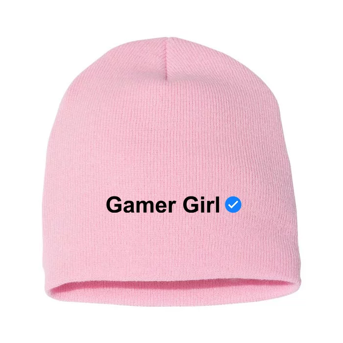 Gamer Girl Short Acrylic Beanie