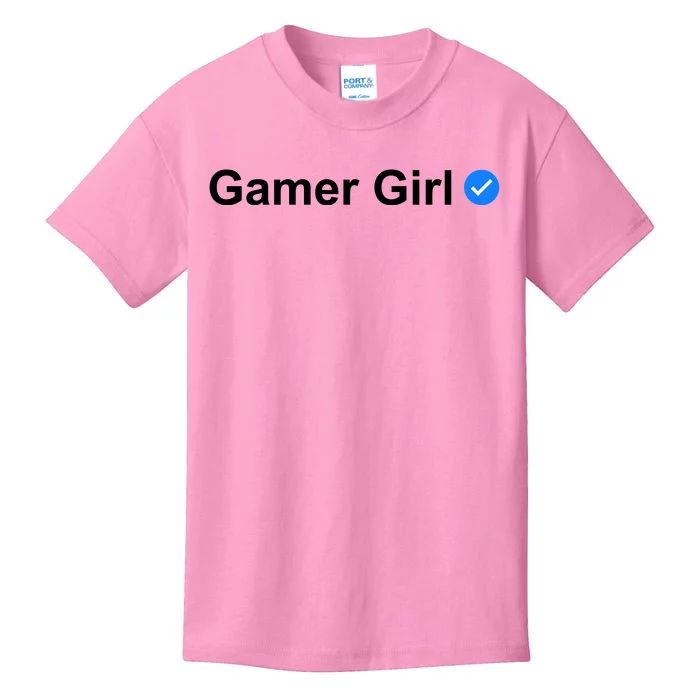 Gamer Girl Kids T-Shirt