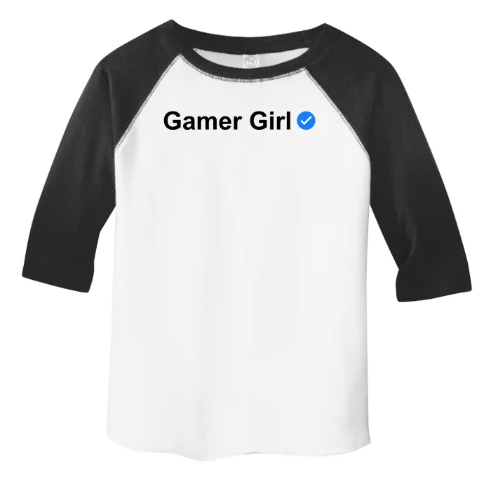 Gamer Girl Toddler Fine Jersey T-Shirt