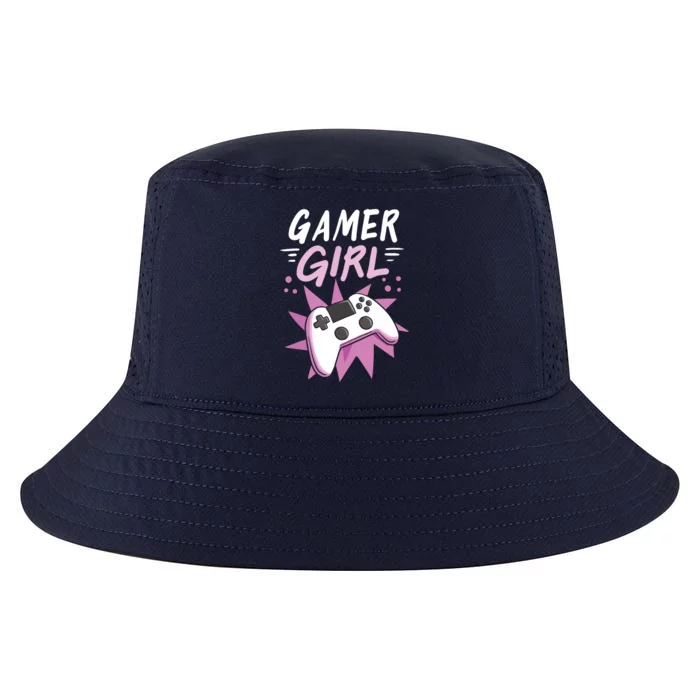 Gamer Girl Gaming Streaming Video Games Gift Cool Comfort Performance Bucket Hat